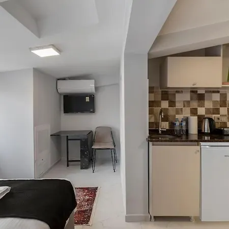 公寓 Cozy & Comfy Studio At Beyoglu - 46